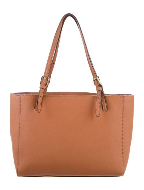 Saffiano leather tote bag 